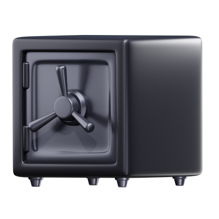 Caja fuerte  3D Icon