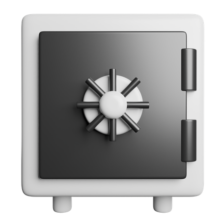 Caja fuerte  3D Icon