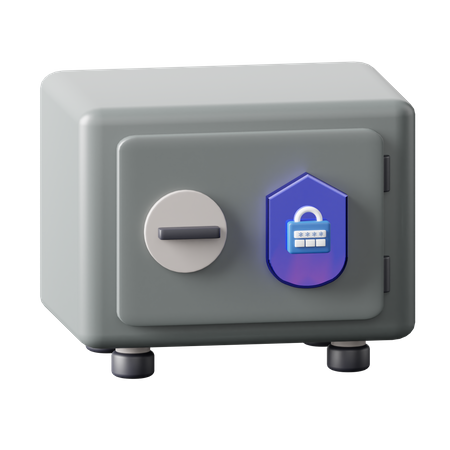 Caja fuerte  3D Icon