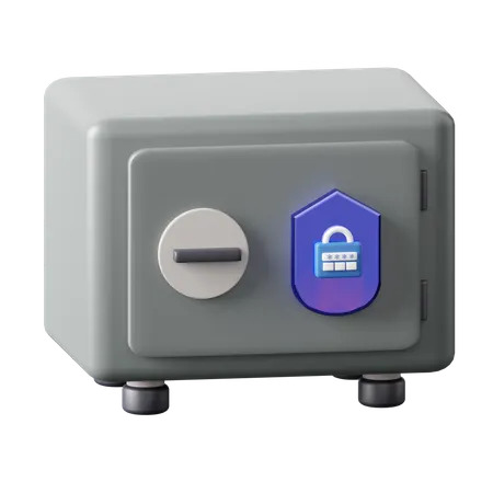 Caja fuerte  3D Icon