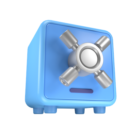 Caja fuerte  3D Icon