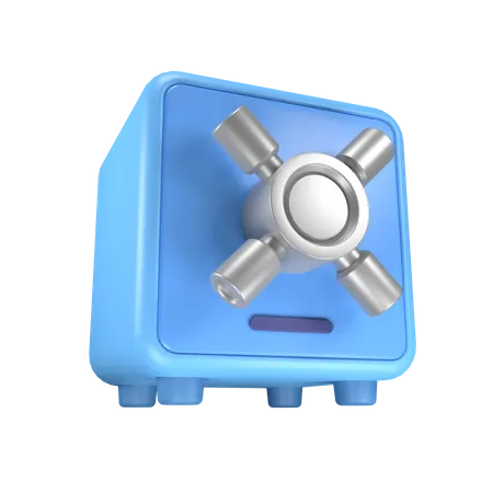 Caja fuerte  3D Icon