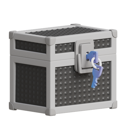 Caja fuerte  3D Icon