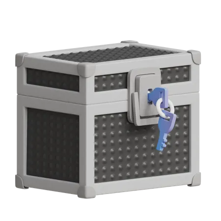 Caja fuerte  3D Icon