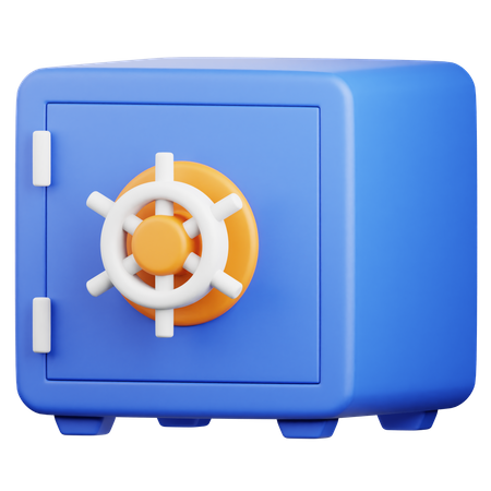 Caja fuerte  3D Icon