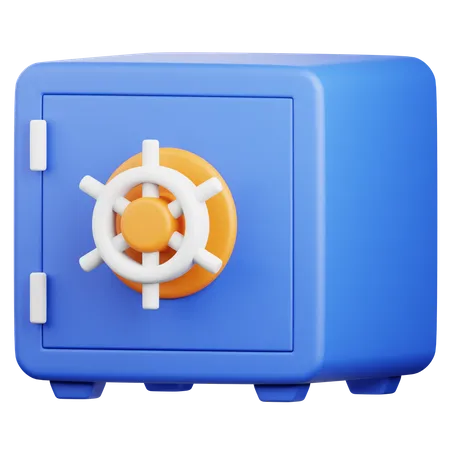 Caja fuerte  3D Icon