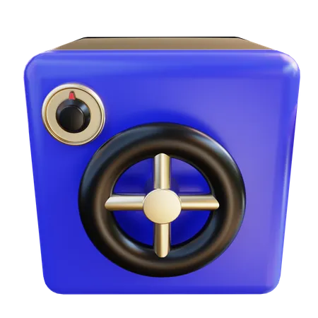 Caja fuerte  3D Icon