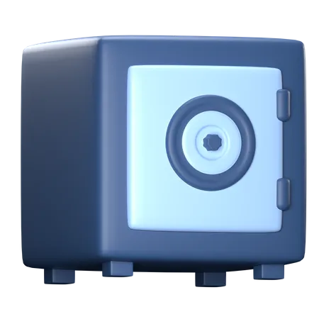 Caja fuerte  3D Icon