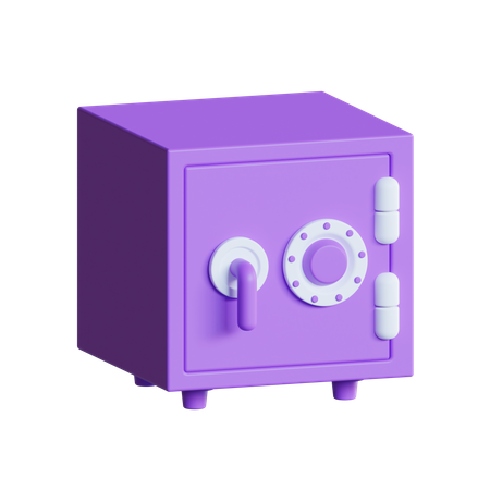 Caja fuerte  3D Icon