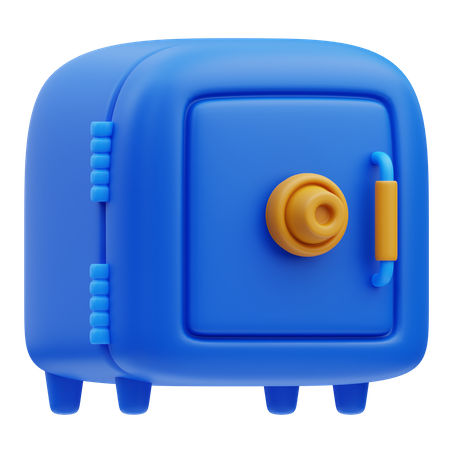 Caja fuerte  3D Icon