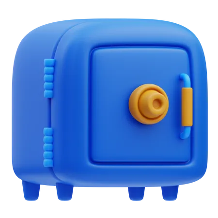 Caja fuerte  3D Icon