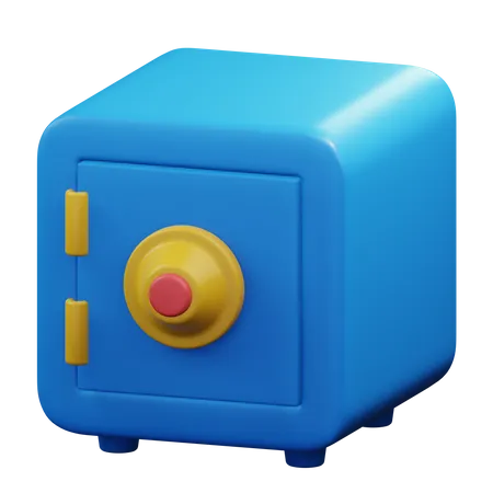 Caja fuerte  3D Icon