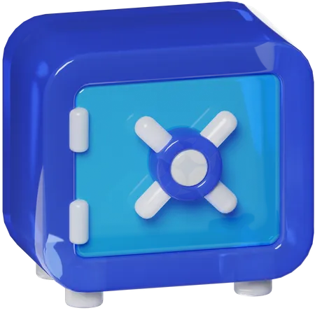 Caja fuerte  3D Icon