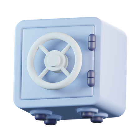 Caja fuerte  3D Icon