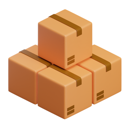 Caja isométrica  3D Icon