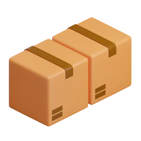 Caja isométrica  3D Icon