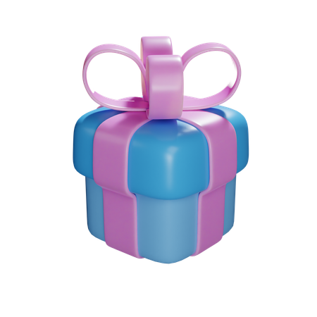 Caja de regalo  3D Icon