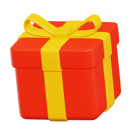 Caja de regalo  3D Icon