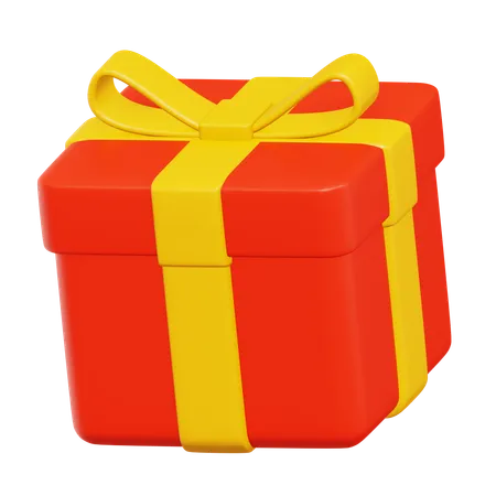 Caja de regalo  3D Icon