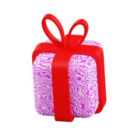 Caja de regalo  3D Icon