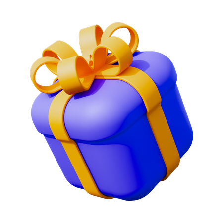 Caja de regalo  3D Icon