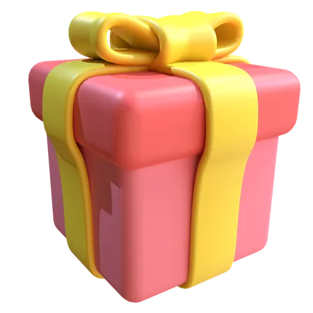 Caja de regalo  3D Icon