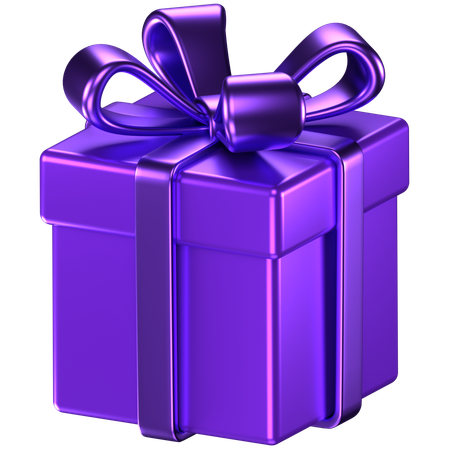 Caja de regalo  3D Icon