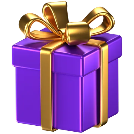 Caja de regalo  3D Icon