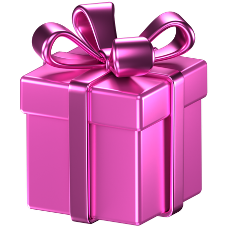 Caja de regalo  3D Icon