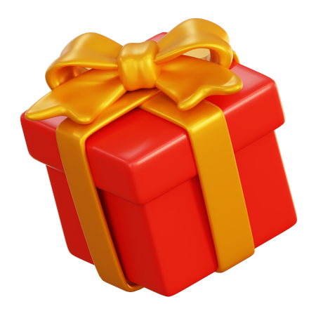 Caja de regalo  3D Icon