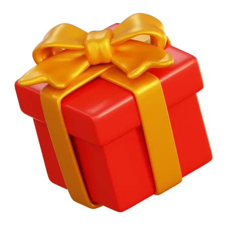 Caja de regalo  3D Icon