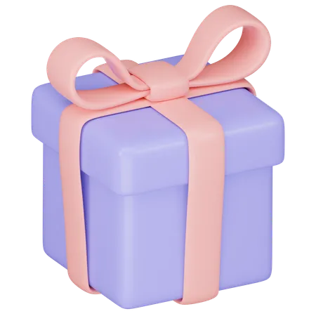 Caja de regalo  3D Icon