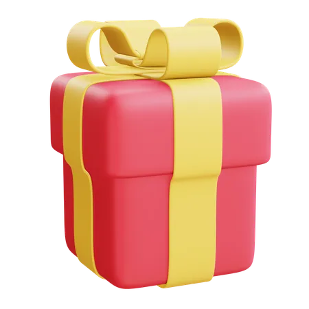 Caja de regalo  3D Icon