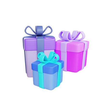 Caja de regalo  3D Icon