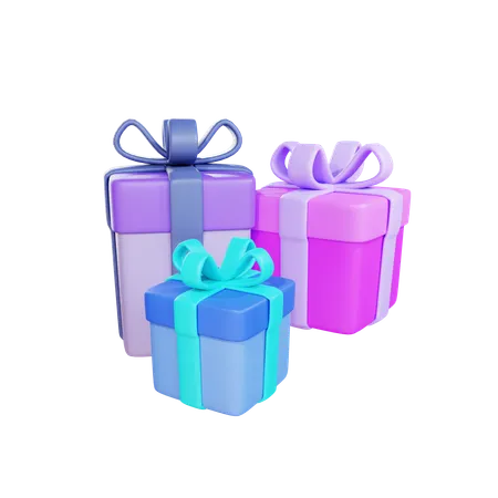 Caja de regalo  3D Icon