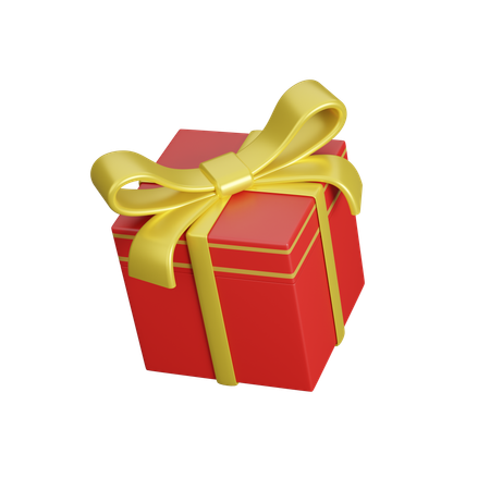 Caja de regalo  3D Icon