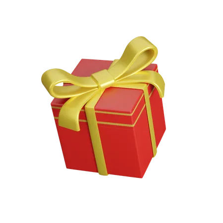 Caja de regalo  3D Icon