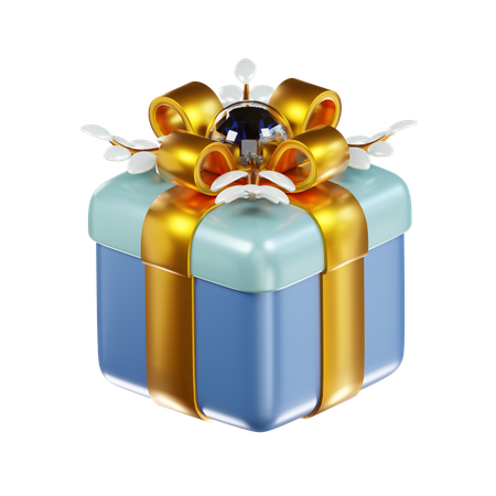 Caja de regalo  3D Icon