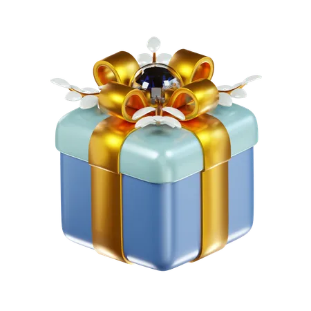 Caja de regalo  3D Icon