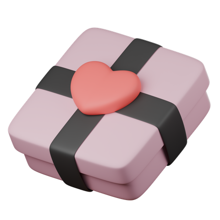 Caja de regalo  3D Icon