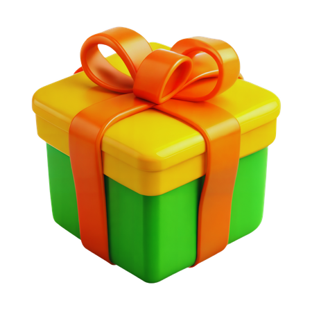 Caja de regalo  3D Icon