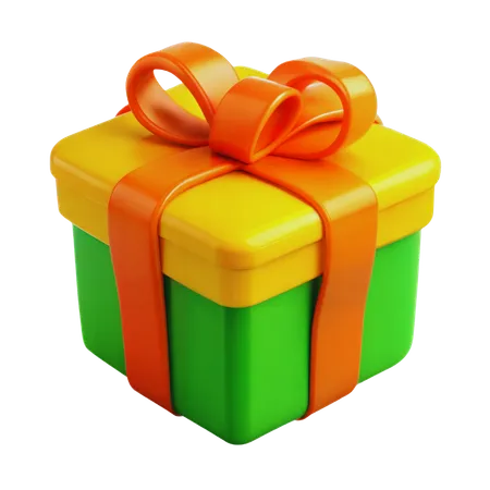 Caja de regalo  3D Icon