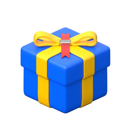 Caja de regalo  3D Icon