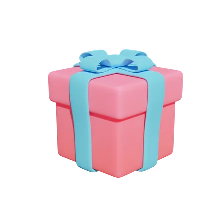 Caja de regalo  3D Illustration