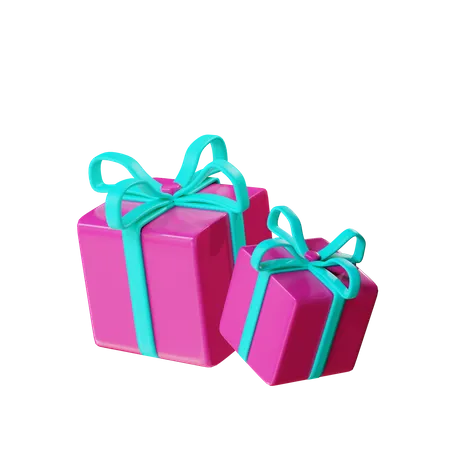 Caja de regalo  3D Illustration