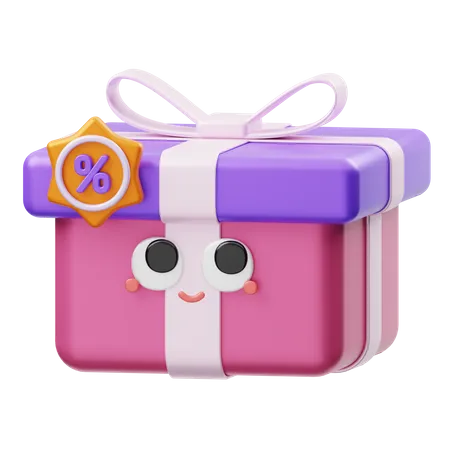 Caja de regalo  3D Illustration