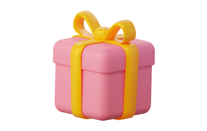 Caja de regalo  3D Icon