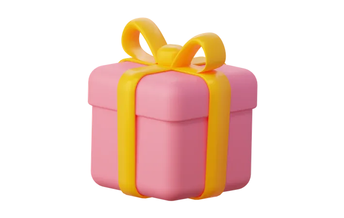 Caja de regalo  3D Icon