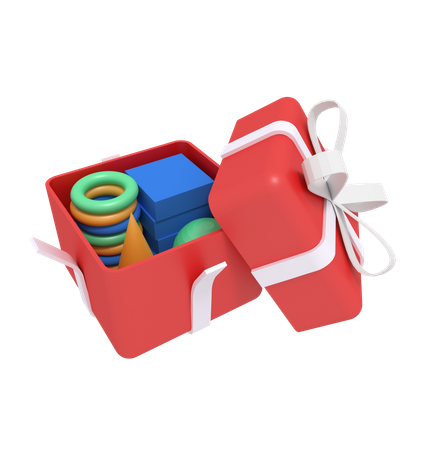 Caja de regalo  3D Icon