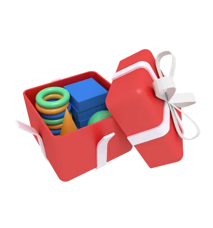 Caja de regalo  3D Icon